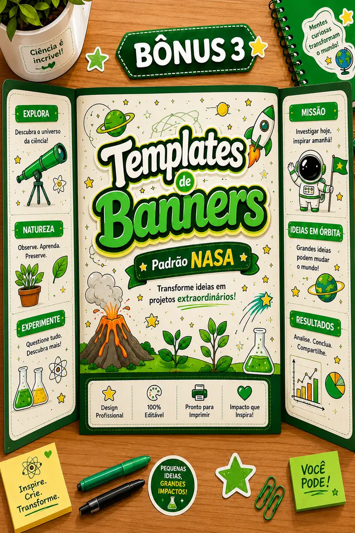 Templates de Banners Padrão NASA