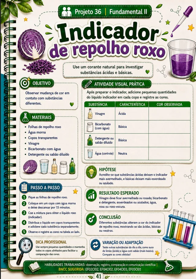 Projeto Indicador de repolho roxo